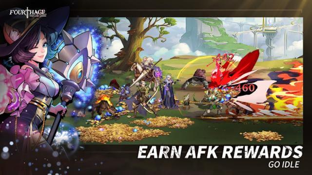 Fourth Age helps you earn AFK rewards even if you're not in the game 
