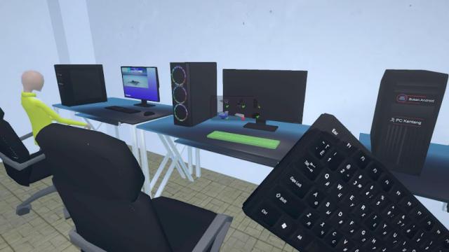 Equip facilities for your Internet cafe friends in Warnet Simulator