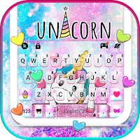 Cute Dreamy Unicorn Keyboard Background cho Android