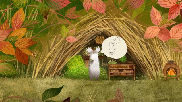 Adventure with Tukoni in an adorable hand-drawn puzzle game