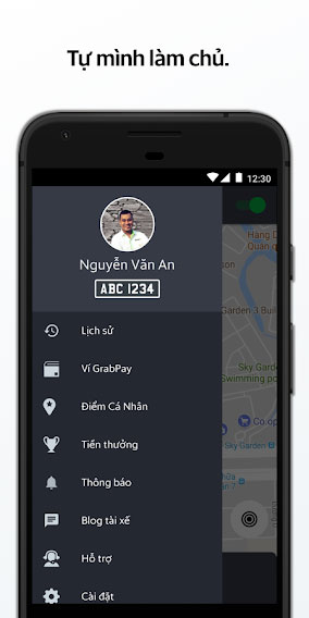 Grab Driver Android