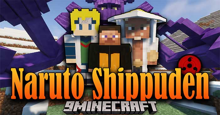 Naruto Shippuden Mod 1.16.5 sẽ tích hợp toàn bộ thế giới Naruto vào Minecraft