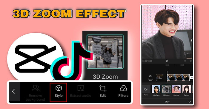Bạn muốn tạo ra các hiệu ứng 3D cho video của mình và tìm hiểu cách chỉnh sửa zoom ảnh một cách thú vị? Hãy xem ngay hình ảnh này liên quan đến Hiệu ứng 3D, CapCut và chỉnh sửa zoom ảnh để khám phá thêm những kỹ năng mới.