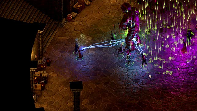 Black Geyser: Couriers of Darkness là game RPG giả tưởng kết hợp với phiêu lưu và chiến thuật thời gian thực