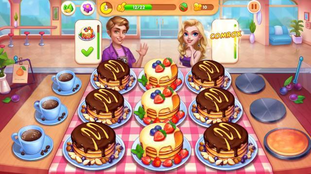 Cook the dishes. delicious food in Cooking Center game