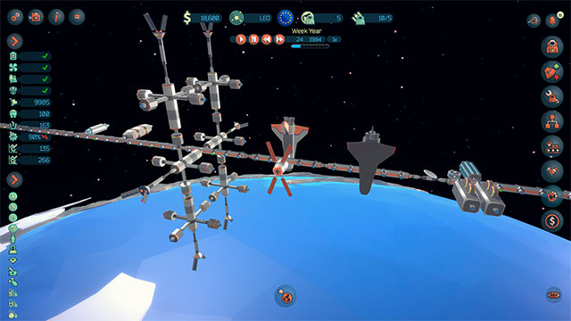 Design and install modules for construction, research, business... in space