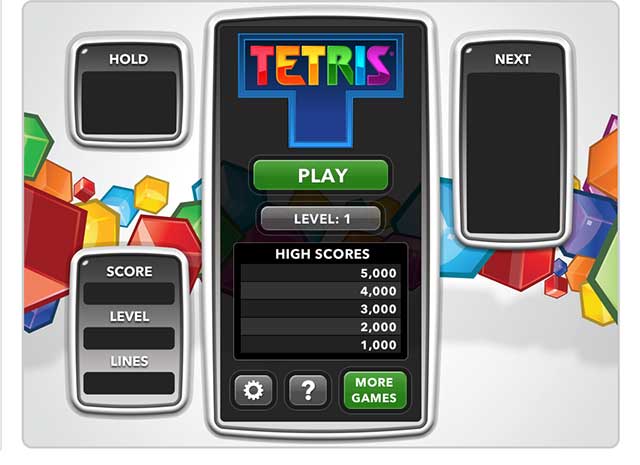 Tetris.com is a free online Tetris game website
