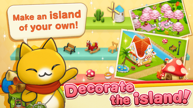 Decorate and grow your island