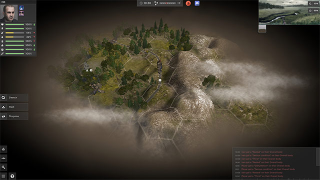 Lost Scavenger's open world is randomly generated every turn? play