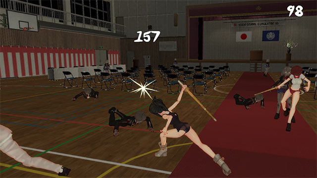 Có rất nhiều hoạt động khác nhau trong game School Simulator RPG