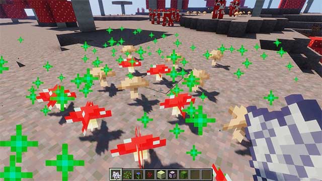 Universal Bone Meal Mod 1.18.2 will bring into Minecraft ways to use Bone Meal