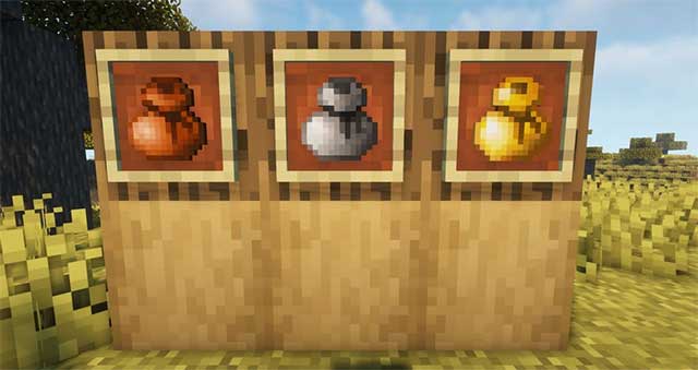 Bag Of Holding Mod 1.18.2 will add three new types of bags to Minecraft