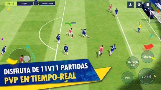 Join Realistic online football matches on the pitch with the game Be a Pro - Football