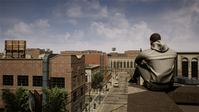 Hooligan Simulator simulates the life of a thug in a crowded city