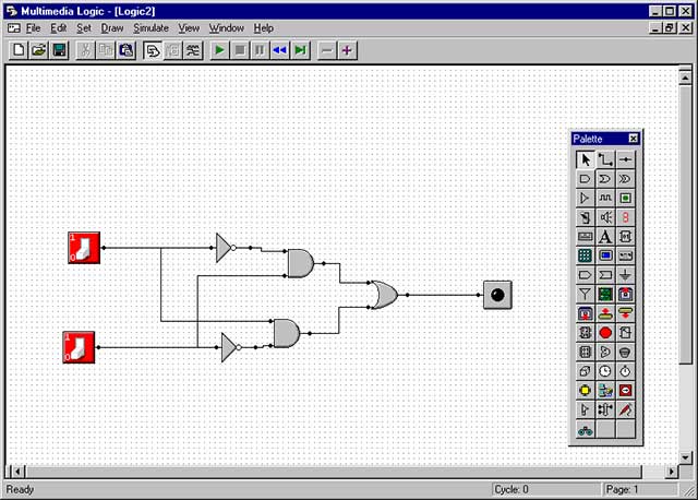 MMLogic is a useful learning aid in terms of digital logic design