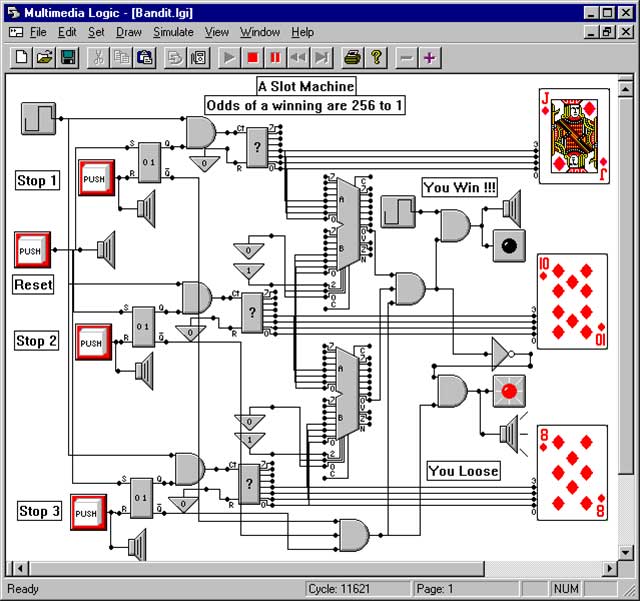 This software helps you to test digital electronic circuits for debugging purposes