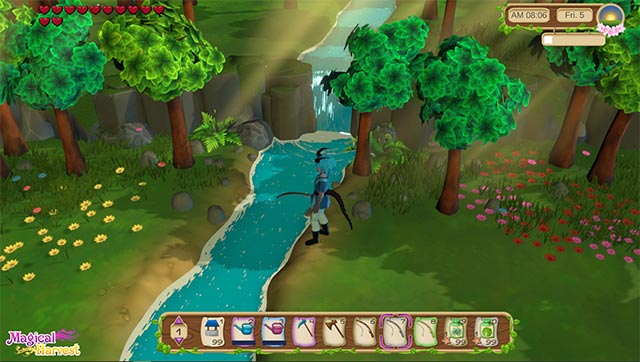Adventure to explore the Magical Harvest game world contains enough magic and many mysteries