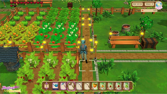 Magical Harvest is a beautiful 3D magic farm game for PC