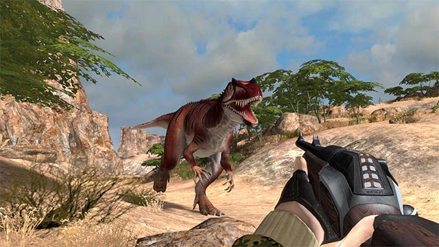 Carnivores: Dinosaur Hunt PC là sự pha trộn của phong cách FPS với mô phỏng và phiêu lưu