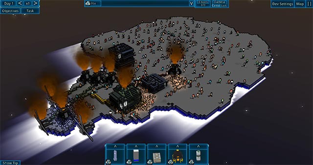 Striving to survive in our sci-fi universe. Cyber ​​Factories game