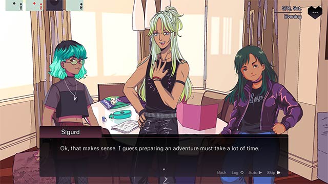 Pivot of Hearts is a colorful and emotional visual novel 
