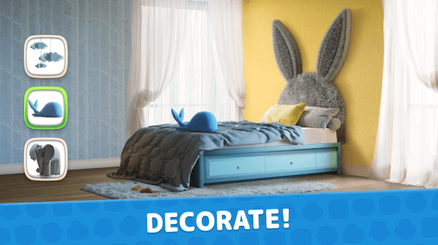 Decorate your dream house in the game Design Masters: House Makeover