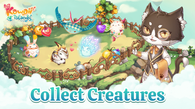 Collect cute creatures and build your own world in the Kawaii game. Islands