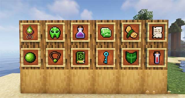 New items from the village This mod can be obtained from trading with villagers