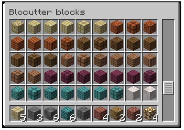 Use Stonecutter to create new decorative blocks to decorate for your home