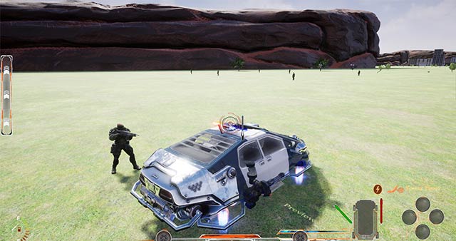  Combine 2 weapons, 3 magic and armored police cars in combat