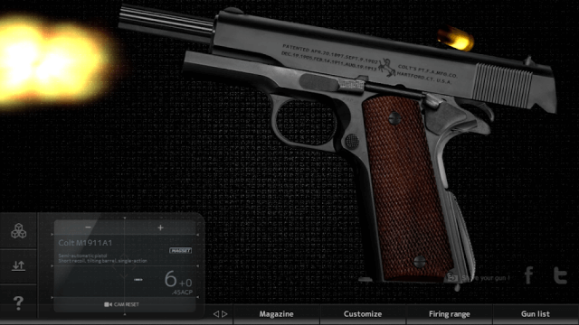 Magnum 3.0 Gun Custom Simulator is a detailed, realistic gun simulation application