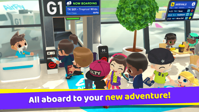 Get on a plane and start your adventure. in the game Stories World Travels