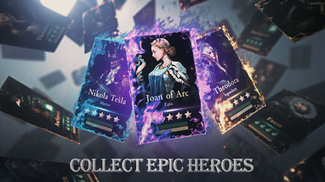 Collect Legendary Heroes dialog