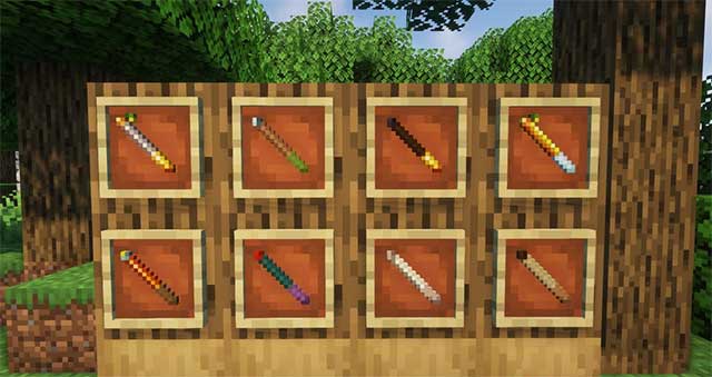 Iconic Wands Mod 1.18.2 will help gamers create their own wands