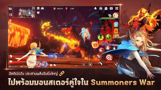 Summoners War: Chronicles is a new open-world MMORPG from Com2us