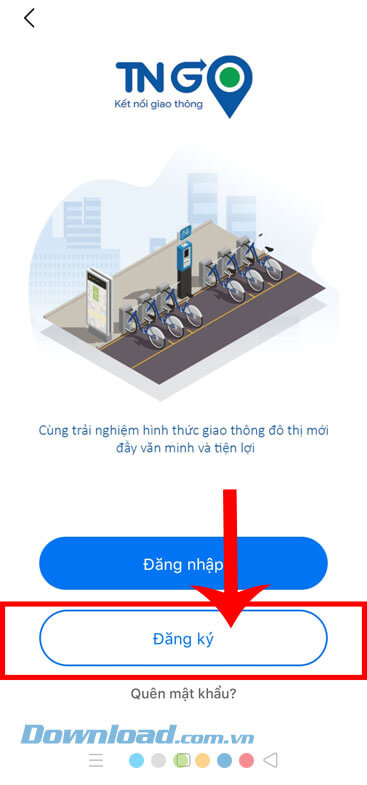 Hướng dẫn thuê xe đạp công cộng trên điện thoại