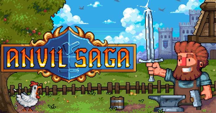 Manage your smithy in the simulation game Anvil Saga