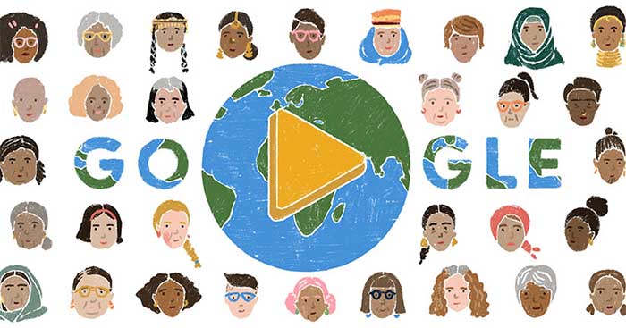Google Doodles is often used to highlight problems in the world