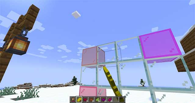 With this Mod you will be able to dye any any entity, including mobs and block types