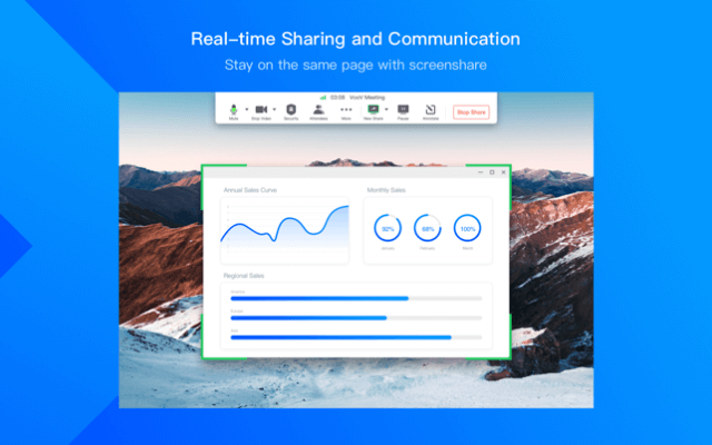 Real-time communication and sharing