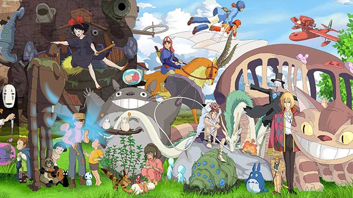 Studio Ghibli là hãng phim hoạt hình nổi tiếng của Nhật Bản 