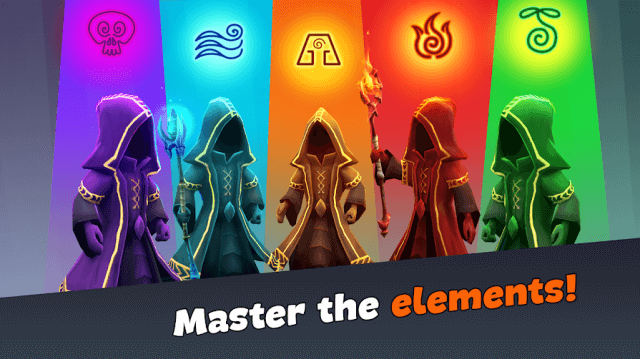Master the elements of magic and win every battle