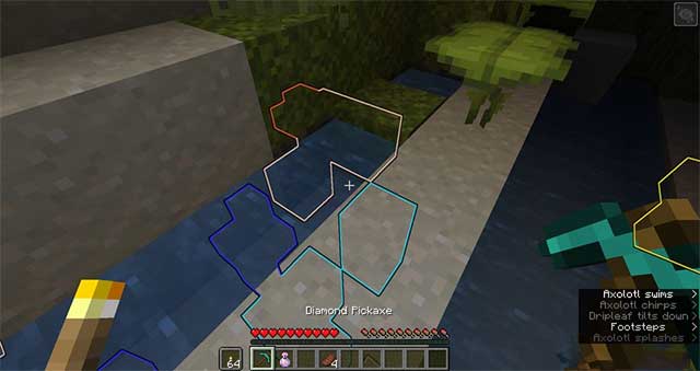 When using Spelunker you will be able to see all types of ores around you