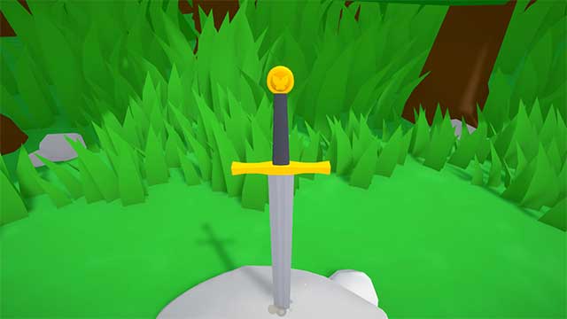  Each game the other player draws the sword, the sword will be longer and heavier