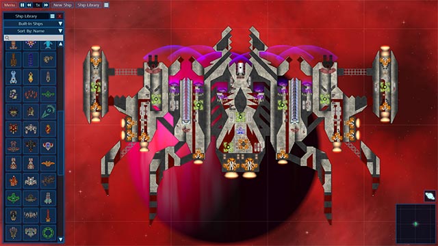 Cosmoteer simulates spaceship design and epic space warfare