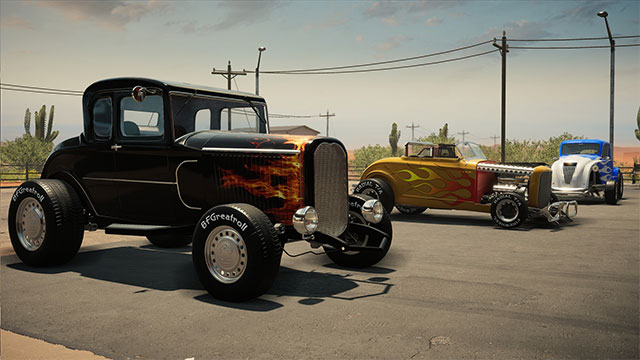 Hot Rod Remastered DLC giới thiệu 5 mẫu xe đua cổ điển thú vị