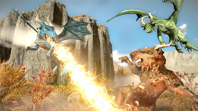 Join the sacred dragon into the battle for territory and power in the Guild of Dragon game
