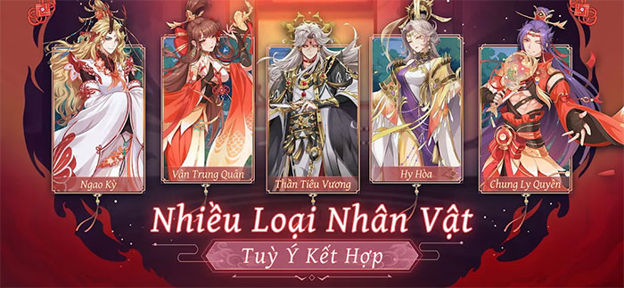 Rich characters appear in Oriental Legends