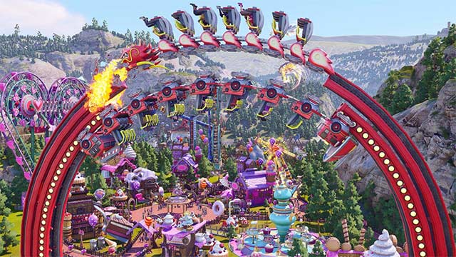 Building the world's leading novelty amusement park in the game Park Beyond