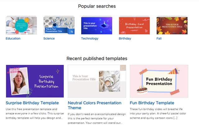 SlidesCarnival là web tải template miễn phí cho PowerPoint và Google Slides